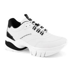 Imagem de Tênis Ramarim  Flatform Feminino Branco/Preto - 39188