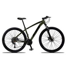 Imagem de Bicicleta Aro 29 KSW XLT 24V Cambios Shimano Freio a Disco, Verde péro