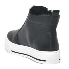 Imagem de Tênis Botinha Feminino Via Marte Forrada Em Pelo Com Zíper Lateral 21 1808