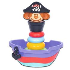 Imagem de Brinquedo Educativo Didático Monta E Desmonta Baby Pirata - Merctoys