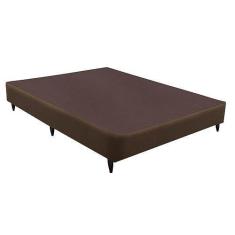 Imagem de Base Box Solteiro Sommier Linho Viúva 128x188x30 Ortobom Marrom
