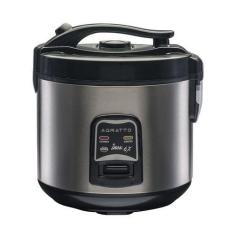 Imagem de Panela Elétrica De Arroz Inox Visor Vidro Agratto Preto 6X