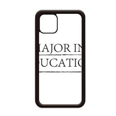 Imagem de Capa com citação I Major in Education para iPhone 12 Pro Max para Apple Mini Mobile Case Shell