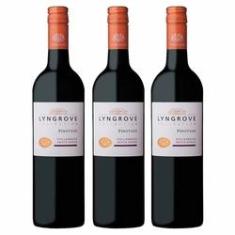 Imagem de Kit 3x Vinho Tinto Sul-africano Lyngrove Pinotage 2018 750ml