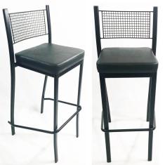 Imagem de Kit 2 Banquetas EMPILHÁVEL  alta assento  - Poltronas do Sul