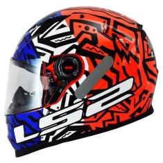 Imagem de Capacete Masculino Feminino Ls2 FF358 Memphis Moto Esportivo