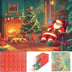 Imagem de Quebra-cabeça: Calendário do Advento svlvhool 2024, Natal, 1008 peças