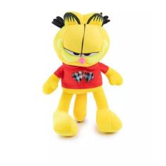 Imagem de Pelúcia Garfield Infantil Desenho Grande 50Cm De Fofura