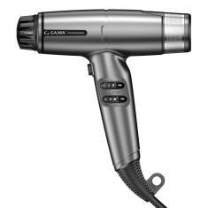 Imagem de Secador de Cabelo Gama Italy IQ Lite Max Silver 220V Profissional Potência 1700 Watts