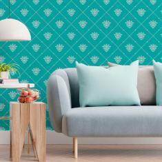 Imagem de Papel De Parede Adesivo Arabescos N013288 Rolo 0,58X3M