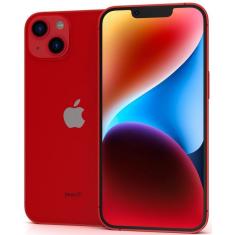 Imagem de Smartphone Apple iPhone 14 vermelho 128GB Câmera Dupla