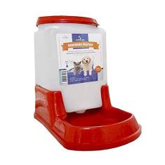 Imagem de Bebedouro Prático Automático Cães E Gatos Vermelho Alvorada