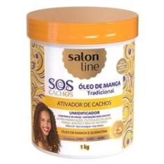 Imagem de Ativador De Cachos Salon Line 1kg Óleo De Manga