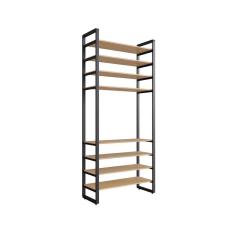 Imagem de Guarda-Roupa Closet Modulado Industrial Philly Cedro 101 cm
