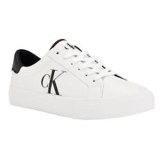 Imagem de Calvin Klein Tênis masculino Rex, Branco/preto, 42