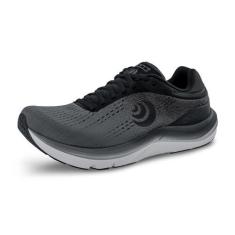 Imagem de Topo Athletic Tênis de corrida masculino Magnifly 5 – confortável, leve, acolchoado, durável, 0 mm, cadarço de queda, tênis atlético para corrida na estrada, Carvão/Preto, 39