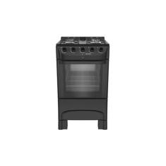 Imagem de Fogão 4 Bocas com Mesa Esmaltada e Acendimento Mueller Preto
