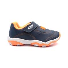 Imagem de Tênis Infantil Menino Kidy Play Carro, Marinho, 31