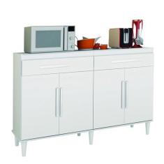 Imagem de Balcão Madri Cozinha Branco - Megamoveis