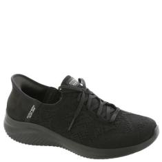 Imagem de Skechers Tênis feminino Martha Stewart Ultra Flex 3.0-Back on Track Hands Free Slip-ins, Preto/preto = bbk, 38