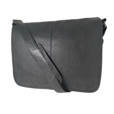 Imagem de Bolsa Carteiro Masculina Tiracolo De Couro Legítimo Genuíno