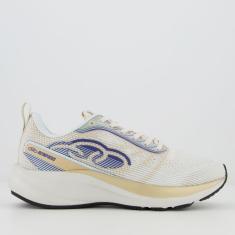 Imagem de Tênis Olympikus Pride 3 Feminino Branco e Azul-Feminino