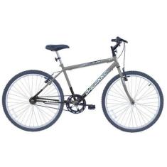 Imagem de Bicicleta Aro 26 Stroll Cor Prata Com Preto - Dalannio Bike