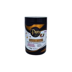 Imagem de Creme de Tratamento Capilar Óleo de Coco Poty Cosmeticos 1Kg - Poty Co