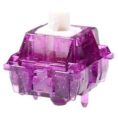 Imagem de KPREPUBLIC Prevail Nebula Purple Switch Linear 62g 5pin SMD RGB MX interruptor de haste para teclado mecânico Nylon LY 60M mola longa