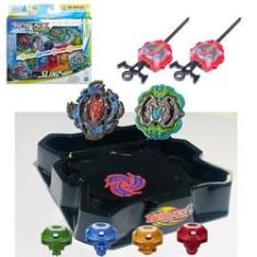 Beyblade Burst Turbo Slingshock - Kit de Batalha Rail Rush - Beyblade