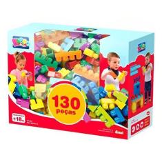 Imagem de Box Blocos De Montar Para Bebe Mais Blocos Mk382 2141 - Dismat