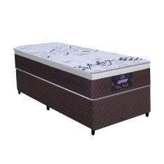 Imagem de Conjunto New York Cama Box Solteiro E Colchão Em Molas Ensacadas Gazin