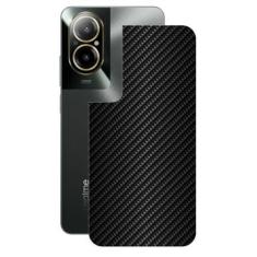 Imagem de Película para Realme C67 - Traseira de Fibra de Carbono Preta - Gshield