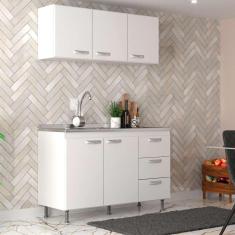 Imagem de Cozinha Compacta Ipanema 5 pt 3 gv Branca