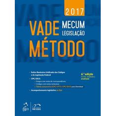 Imagem de VADE MECUM METODO - LEGISLACAO - Equipe Metodo - 9788530974312