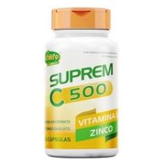 Imagem de Suprem C500 Vitamina C + Zinco 750Mg 60 Vegan Caps Unilife
