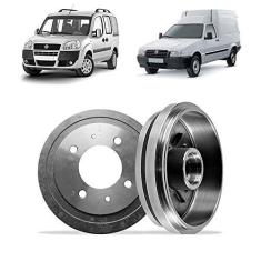 Imagem de Tambor do Freio Traseiro sem Cubo Fiat Tempra 1992 em Diante Fiorino 1.0 1.5 1994 em Diante Marea 1.8 16V Strada 1998 em Diante Palio Weekend Doblo 1.6 cargo 1.8 2001 em Diante
