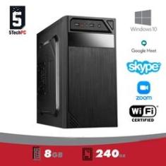 Imagem de DESKTOP PROFESSOR 5TECHPC INTEL i5 8Gb SSD240Gb Windows 10 PRO COM WIFI