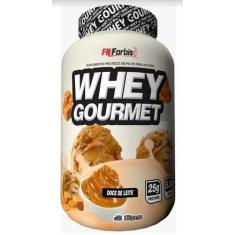 Imagem de Whey Protein Gourmet 907G - Fn Forbis Doce  De Leite - Forbes Nutritio