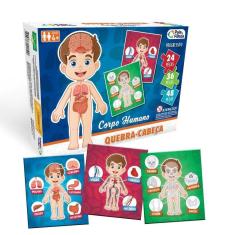 Imagem de Quebra Cabeça Corpo Humano Progressivo