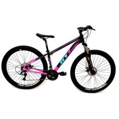 Imagem de Bicicleta GTI Roma Aro 29 Tam 17  preto/pink/azul 24V.
