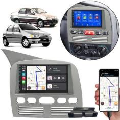 Imagem de Kit Multimídia Carplay Palio 1996-2003 7 Pol MP5 Touch-Screen + Câmera