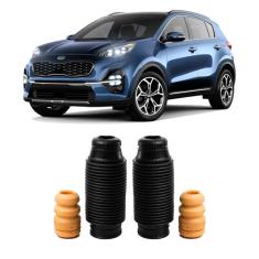 Imagem de Kit 2 batente coifa suspensão dianteira sportage 2017-19