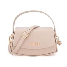 Imagem de Milan Chiva Bolsa feminina pequena com alça superior, Bronzeado