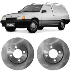 Imagem de Par Disco Freio Ipanema 90 a 97 Dianteiro Ventilado Hipper Freios