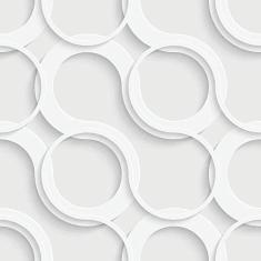 Imagem de Papel de Parede Circles Clean