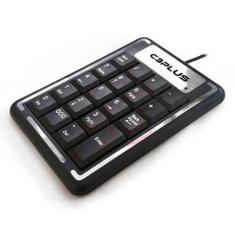 Imagem de Teclado Númerico C3Plus, USB, Preto - KN-11BK - C3 Plus