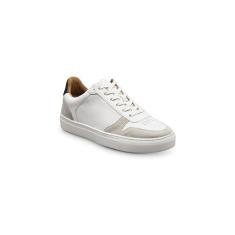 Imagem de Allen Edmonds Tênis clássico masculino, Couro branco, 44