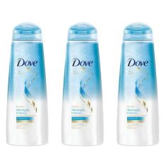 Imagem de Dove Hidratação Intensa Oxigênio Shampoo 400ml (Kit C/03)