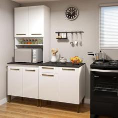 Imagem de Cozinha Completa 6 Portas 1 Gaveta Niterói Branco